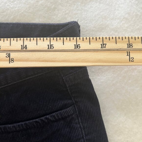 J. Crew Factor Women Corduroy Matchstick Straight Leg Pants SZ 30R Indigo - Picture 7 of 10
